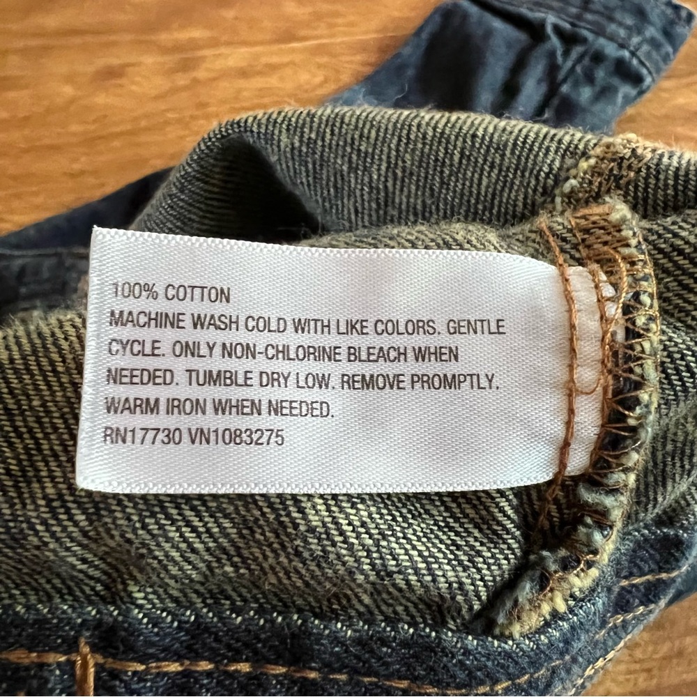Mossimo Supply Co. Denim Big Girl Jeans Jacket kids size M - Picture 7 of 8